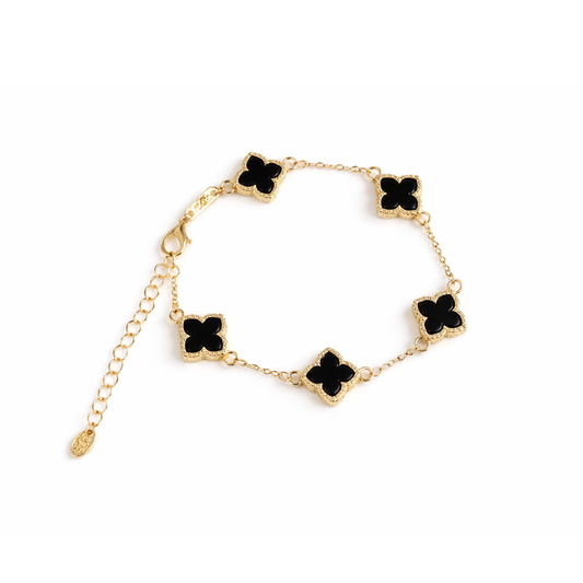 Black Clover Gold Bracelet